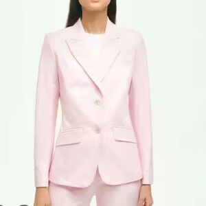 Brooks Brothers Soft Pink Women's Suit Jacket